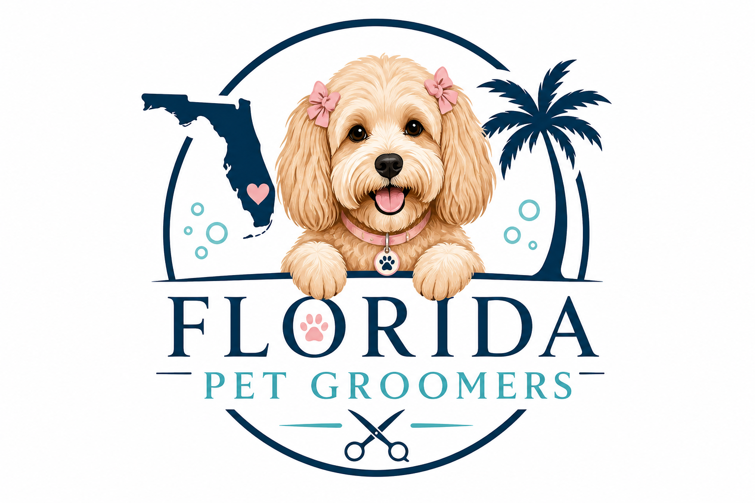 Florida Pet Groomers logo